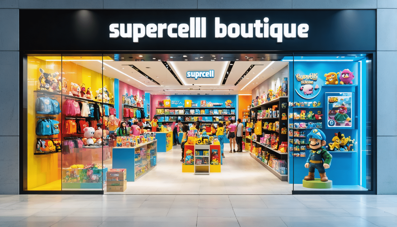 plongez dans l'univers des jeux supercell avec notre boutique exclusive ! découvrez une sélection unique d'articles, goodies et contenus exclusifs inspirés de vos jeux préférés. ne manquez pas l'opportunité de posséder des pièces rares et de vivre une expérience de jeu inoubliable.